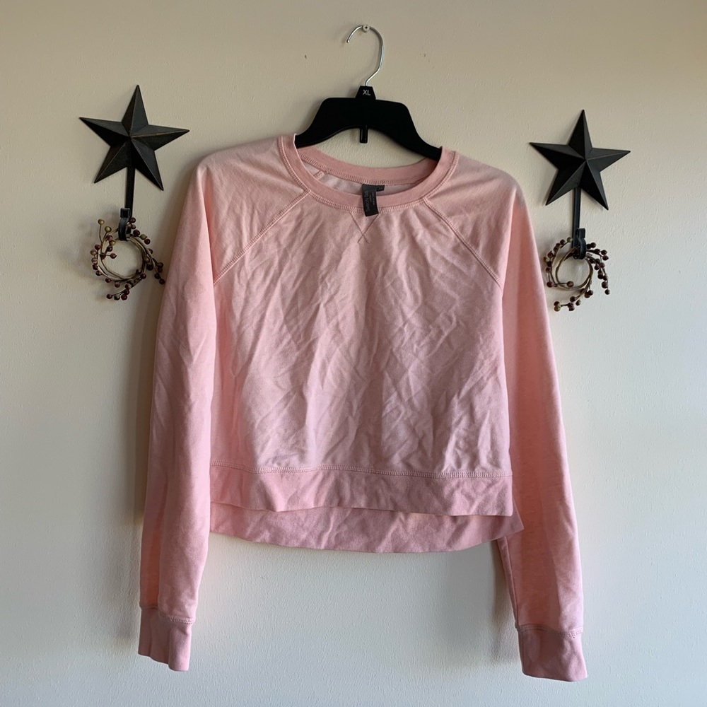 Sweaty Betty Cropped Workout Long Sleeve Tee